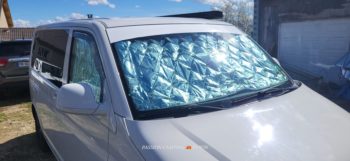 ISOLATION THERMIQUE COMPLÈTE VW T5 T5.1/ T6 T6.1  LONG  9 pièces (2 portes battante ou hayon)