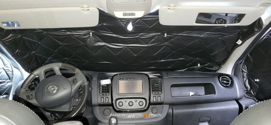 ISOLATION THERMIQUE RENAULT TRAFIC II FULL BLACK 3 PIECES
