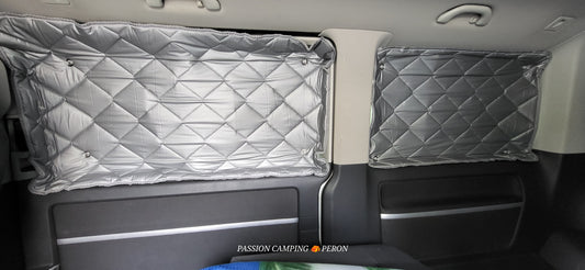 ISOLATION THERMIQUE COMPLÈTE VW T5 T5.1/ T6 T6.1  LONG  9 pièces (2 portes battante ou hayon)
