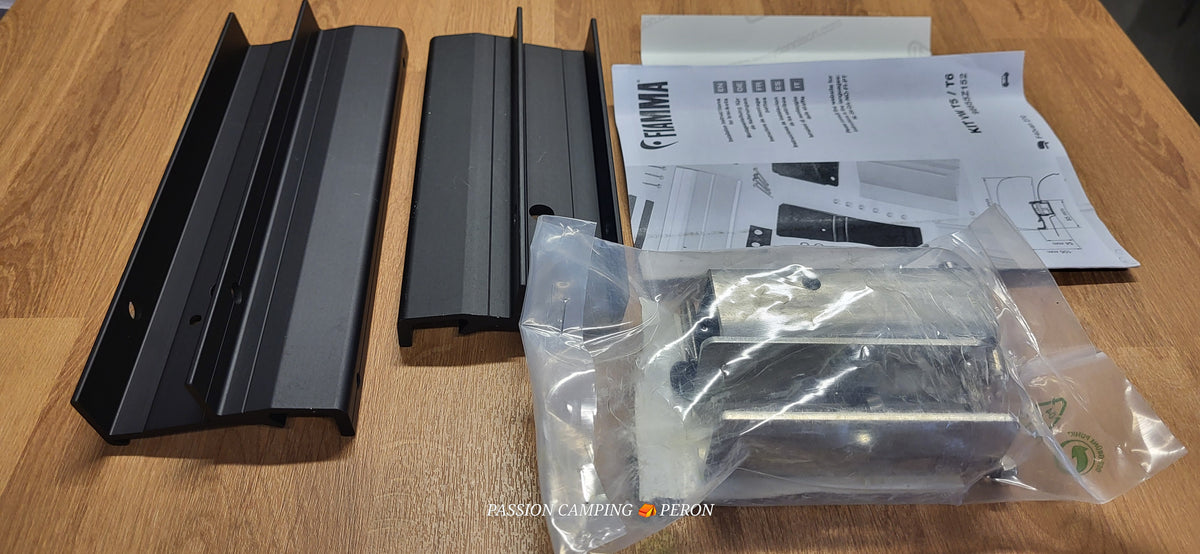SUPORTE PARA TOLDO FIAMMA F40 VAN PARA VW T5,T5.1-T6,T6.1 DESDE 2003 ADAPTATEUR FIAMMA F40 VAN