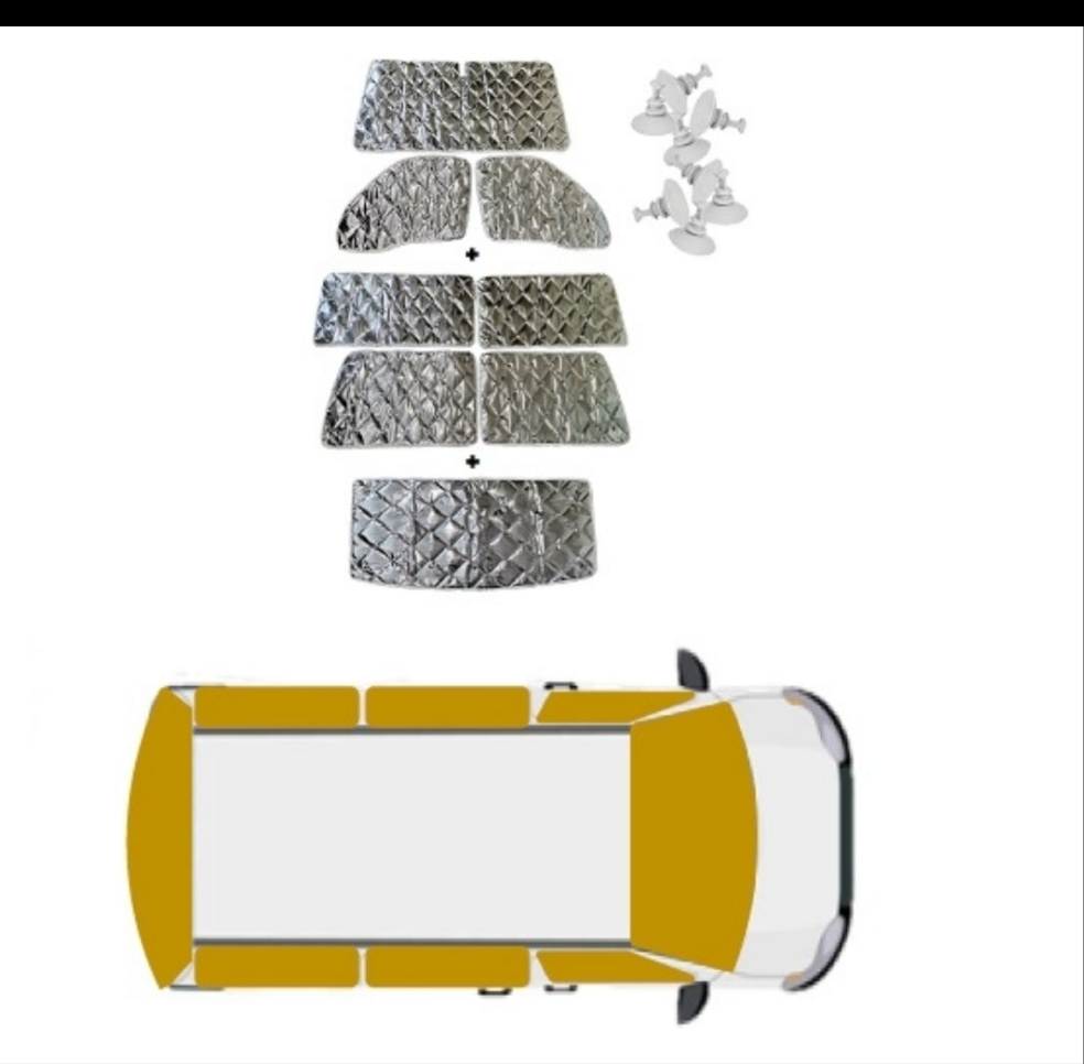 ISOLATION COMPLÈTE RENAULT TRAFIC II 2002-2014 OU OPEL VIVARIO 2014-2017  COURT